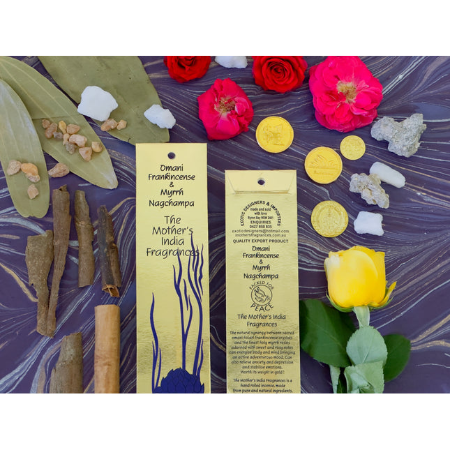 Mothers India Fragrances Nagchampa Incense Top 10 - 84 Mixed Pack