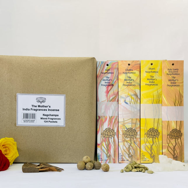 Mothers India Fragrances Nagchampa Incense - 124 Mixed Pack
