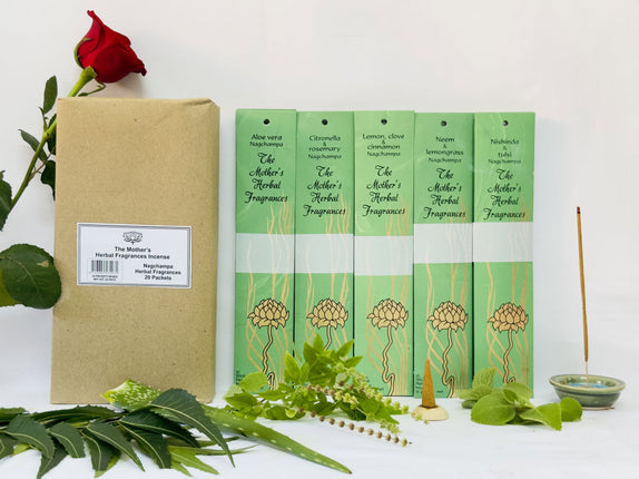 Mothers India Fragrances Nagchampa Incense Herbal - 20 Pack