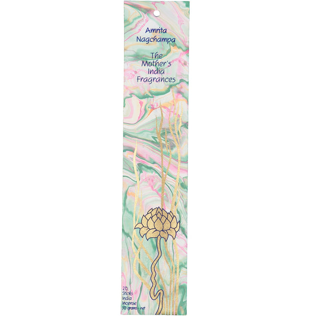 Mothers India Fragrances Incense Amrita Nagchampa
