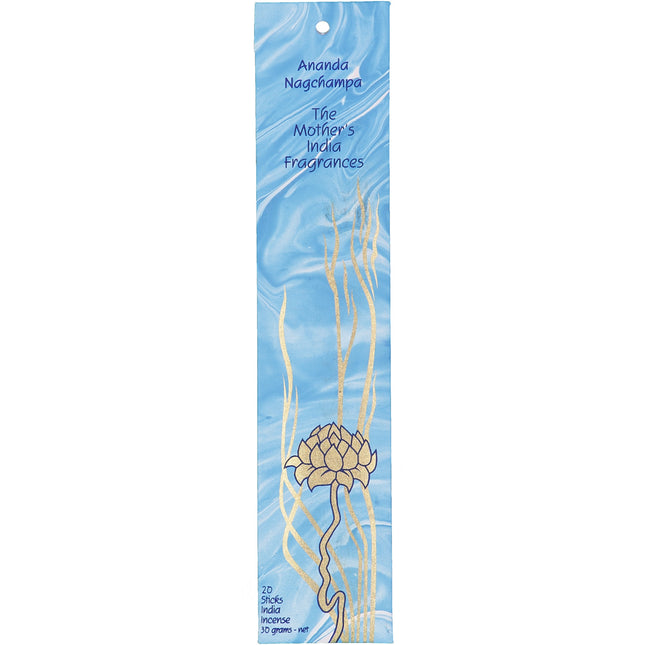 Mothers India Fragrances Incense Ananda Nagchampa