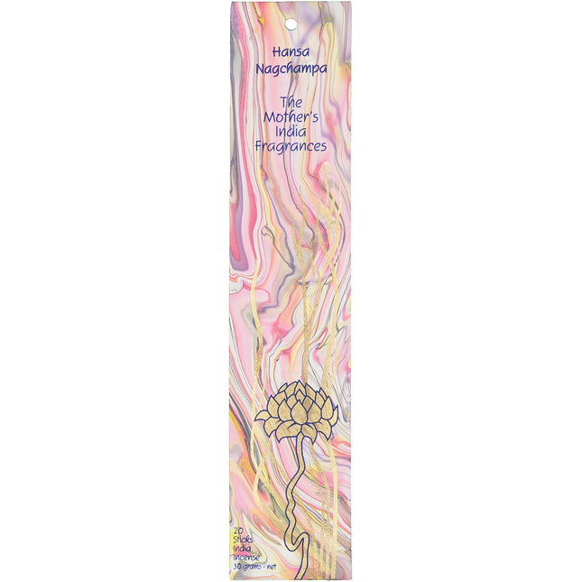 Mothers India Fragrances Incense Hansa Nagchampa