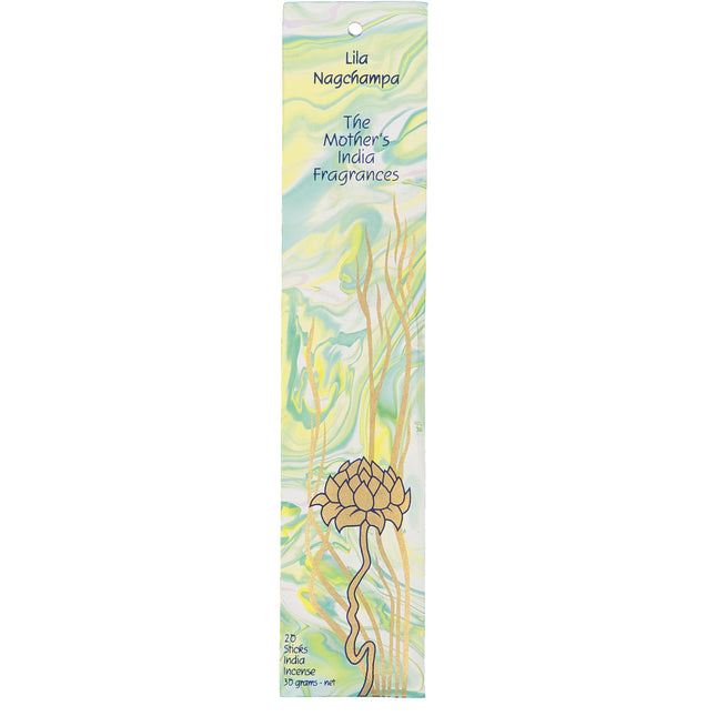 Mothers India Fragrances Incense Lila Nagchampa