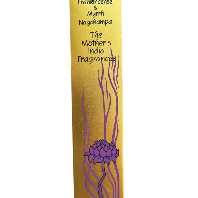 Mothers India Fragrances Incense Omani Frankincense & Myrrh Nagchampa