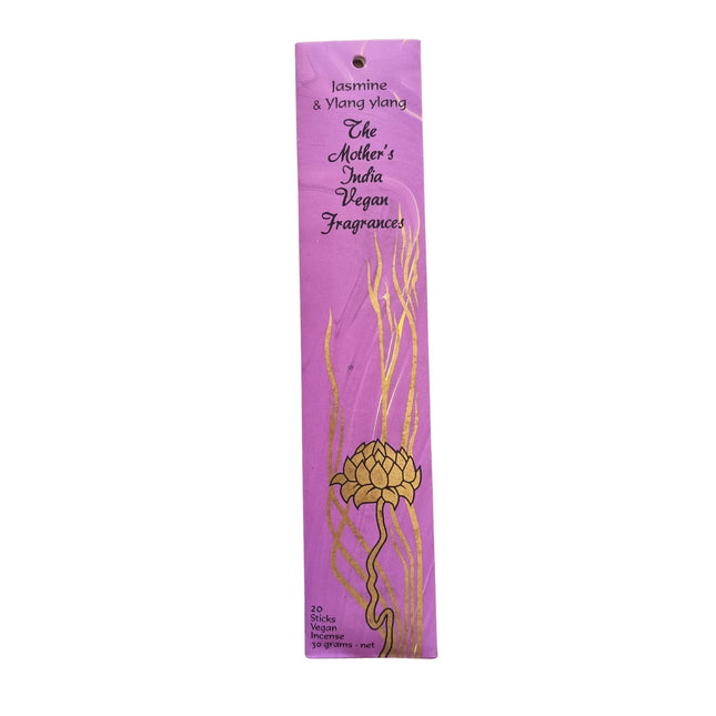 Mothers India Incense Vegan Fragrances Jasmine & Ylang Ylang